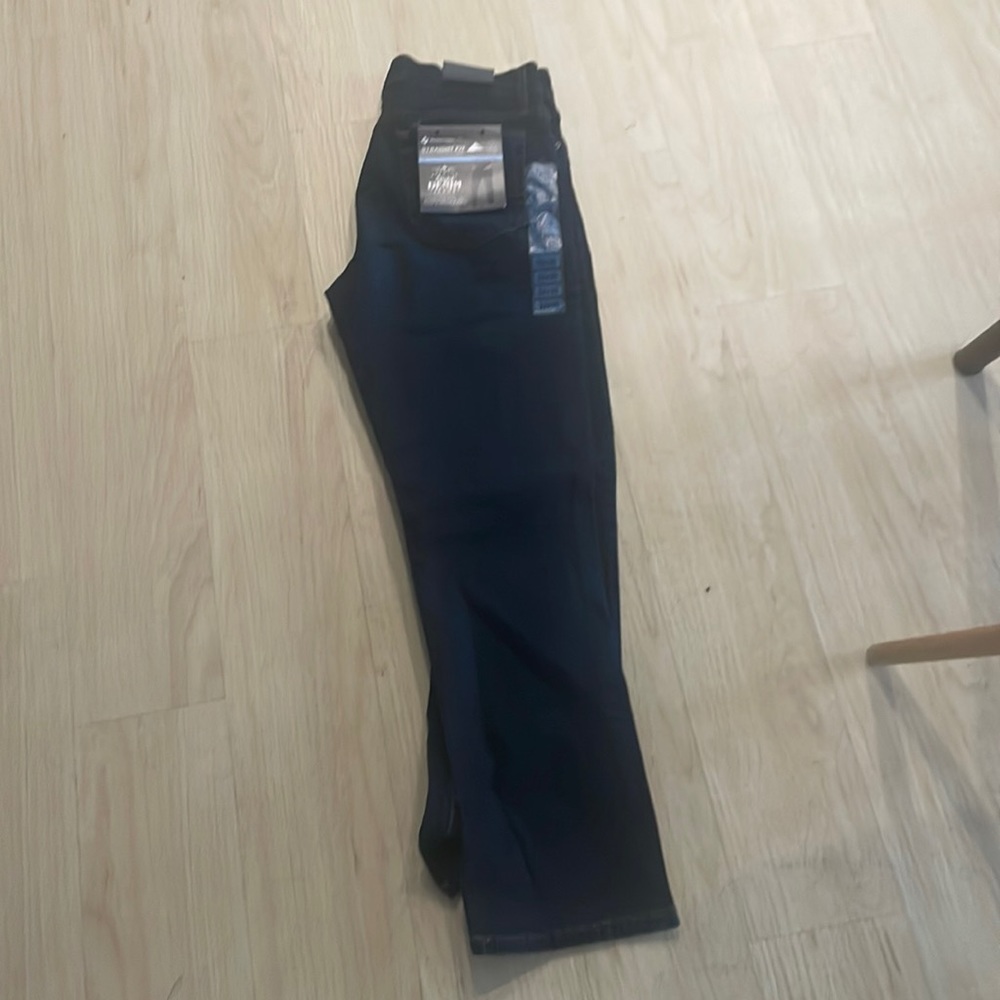 Navy blue denim jeans mens NWT 32x30